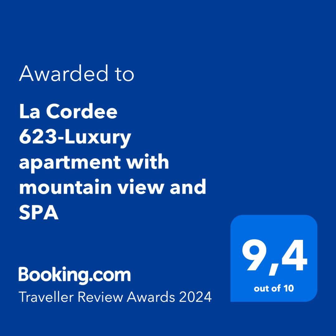 La Cordee 623-Luxury Apartment With Mountain View And Spa Chamonix Luaran gambar